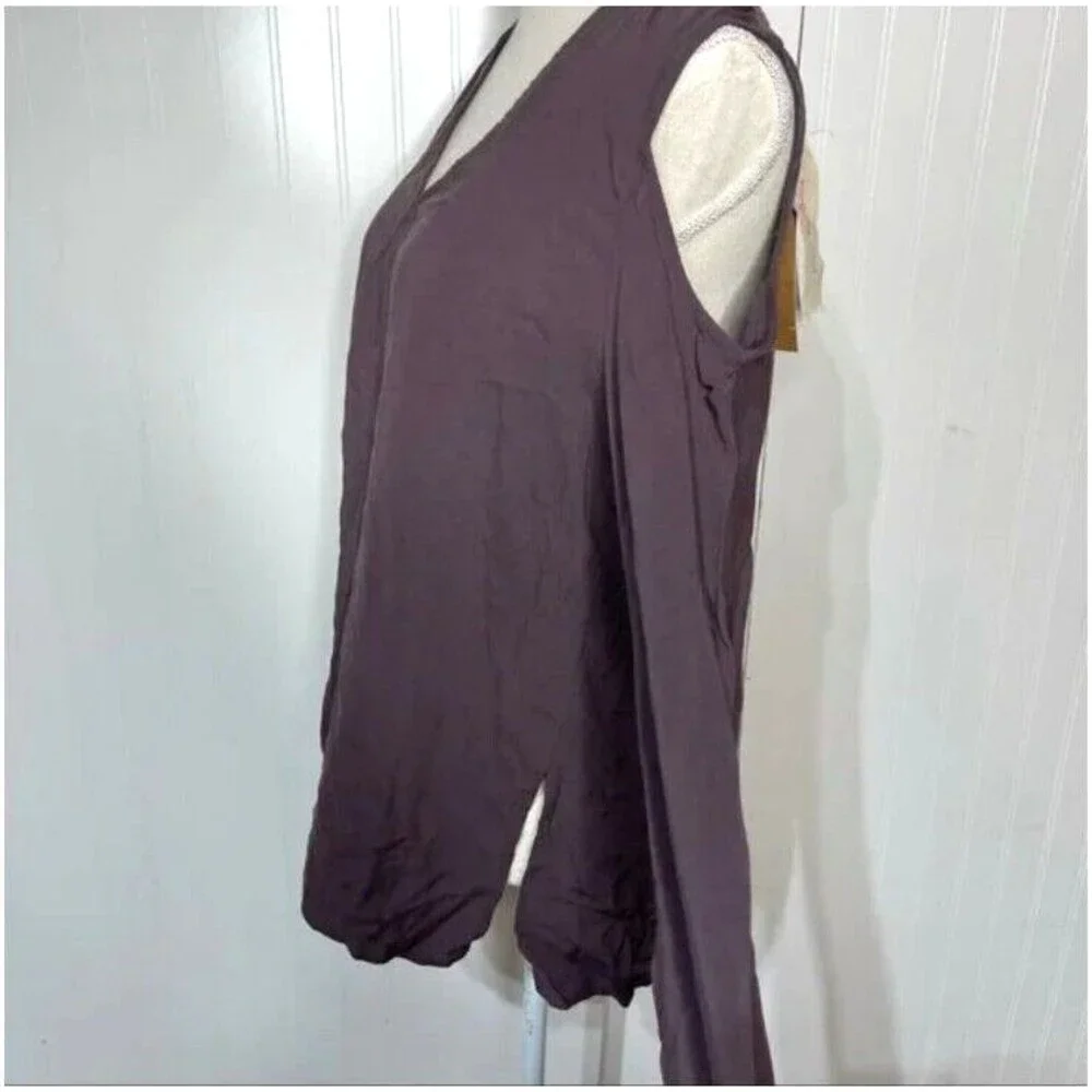 Mustard Seed Cold Should Blouse Size Large‎ Style #SH11549 NWT